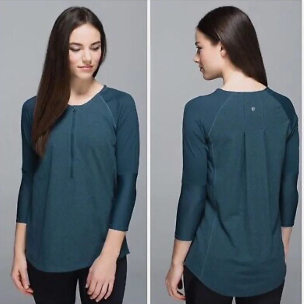 Lululemon Half Zip Workout Top